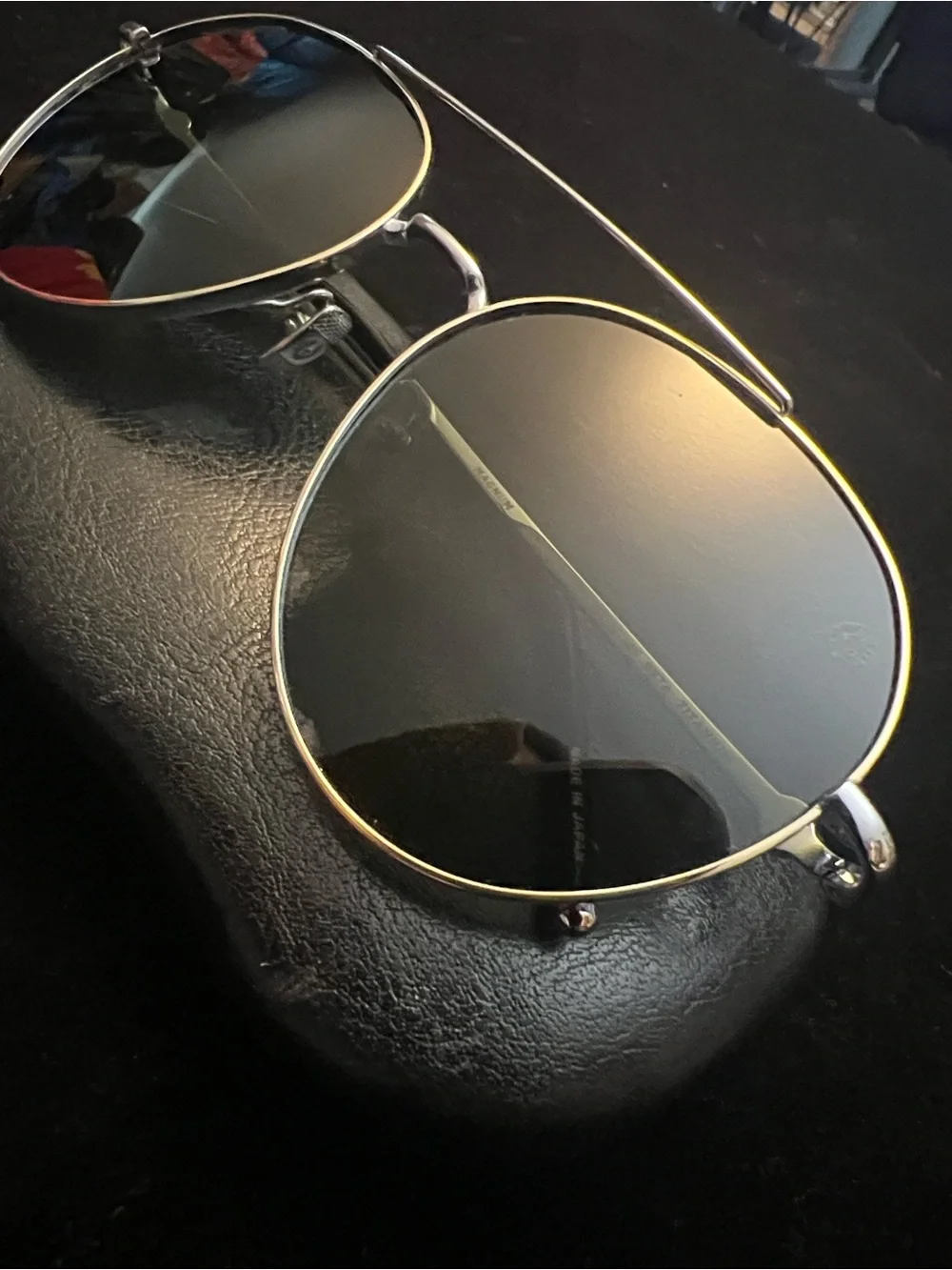 Belstaff Magnun Classic Men's Aviator, made in Japan 🇯🇵 titanium